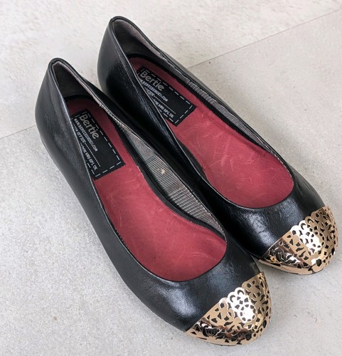 Bertie leather ballerinas - bertie,