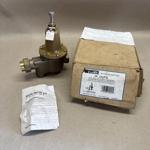 Watts water pressure regulator - watts,