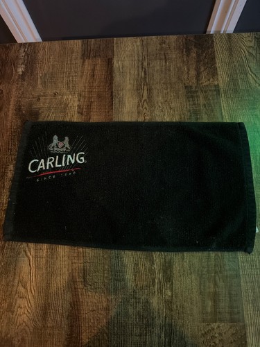 Carling bar towel - bar, towel,