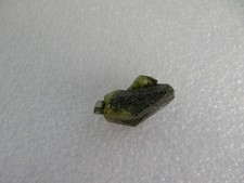 Sphene crystal, twinned, green/black, 30.90cts