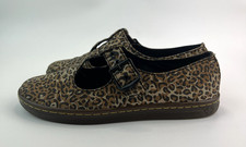 Dr. Martens Womens Leopard Mary Jane Shoes UK 6