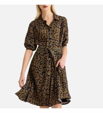 LA REDOUTE Green Leopard Print