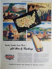 1949 National Trailways bus