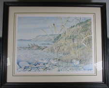 Lovely Vintage Framed Signed