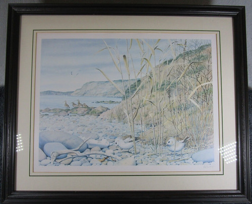 Lovely vintage framed signed - framed,