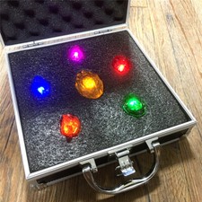 Marvel The Avengers Iron Man Thanos Infinity Stones Light 1:1 Toy Cosplay Prop 