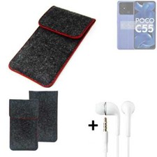 Cover for POCO C55 dark gray