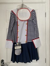 Ladies Sailor Girl Fancy Dress Outfit