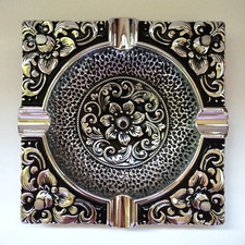 Zorro Silver Square Metal