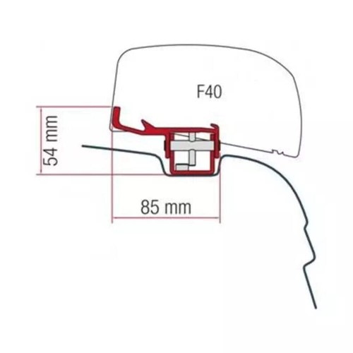 Fiamma kit f40 t6 - t5,