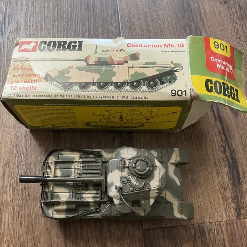Corgi 901 centurion mk1 tank - centurion,