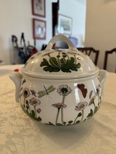 Portmeirion Botanic Garden Casserole Dish 3pt Soup Tureen Daisy Bellis Perreni
