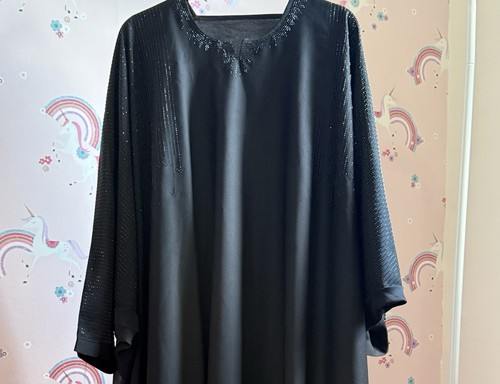 Luxury black kaftan butterfly - luxury,