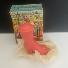 Vintage Avon Pink High Button
