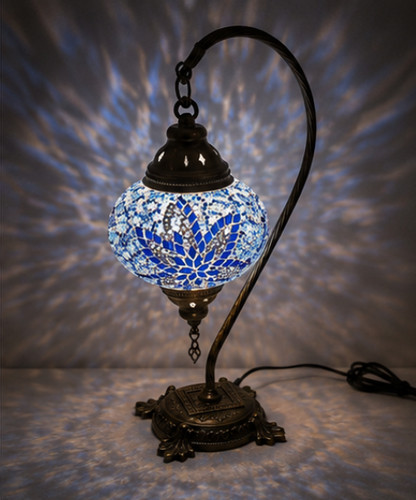 Turkish moroccan mosaic lamp - moroccan,