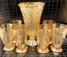 1950s Jeannette Marigold Peach