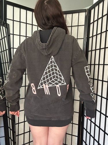 Bomb clothing hoodie grey - clothing,