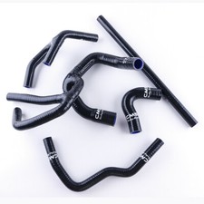 Black Silicone Radiator Hose for 91-00 Rover Mini Cooper S MK6 MK7 SPi 1275 1.3L