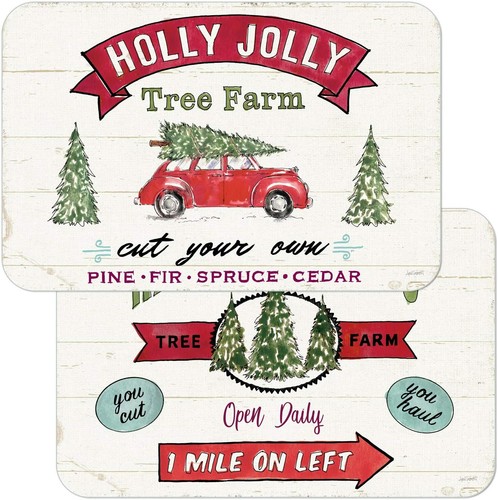 Holiday signs reversible easy - holiday,