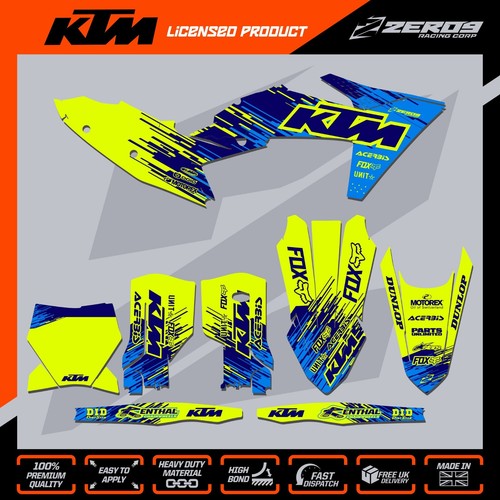 Ktm graphics kit motocross - ktm, mx