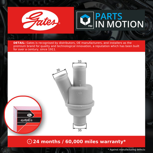 Coolant thermostat fits land - coolant,