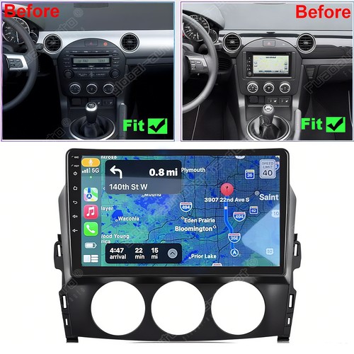 Car stereo radio - stereo, mazda