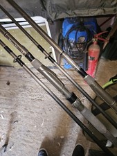2x Original Fox Warrior 12' 2.75lb Tc Carp Fishing Rods