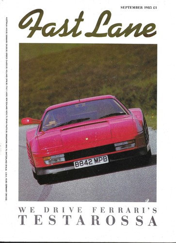 Fast lane september 1985 - fast,