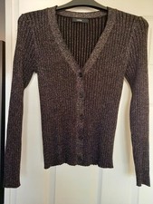 Sparkly Cardigan Black/Silver
