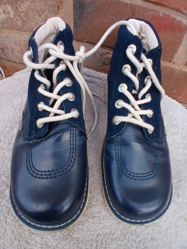 Kickers core navy ankle - hi,