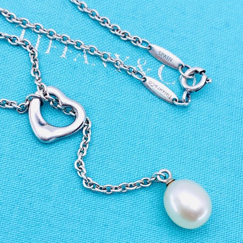 Tiffany open heart pearl - co.,