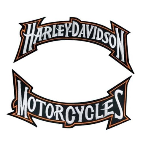 Pair large size harley - harley, iron