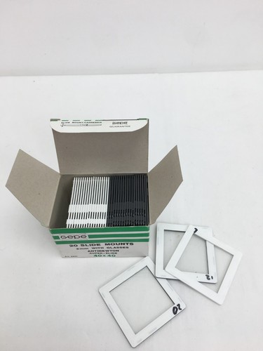 Gepe slide mounts - 2mm, glass