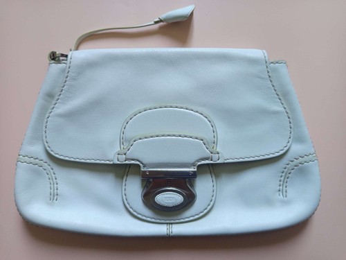 Tod leather clutch bag - leather,