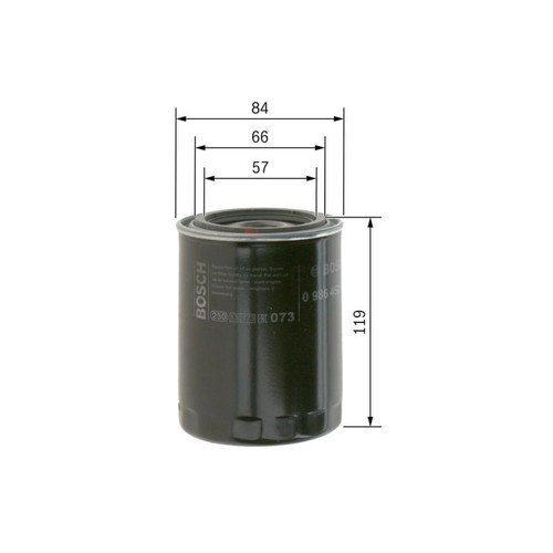 Bosch engine oil filter fits - oil,