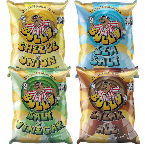 Bullys crisps mixed case - crisps, |
