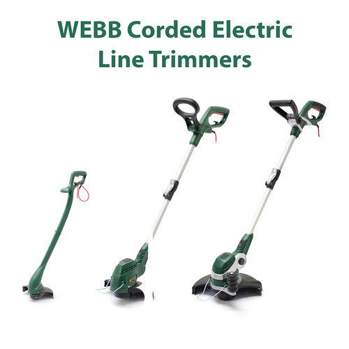Webb line trimmers corded - webb,