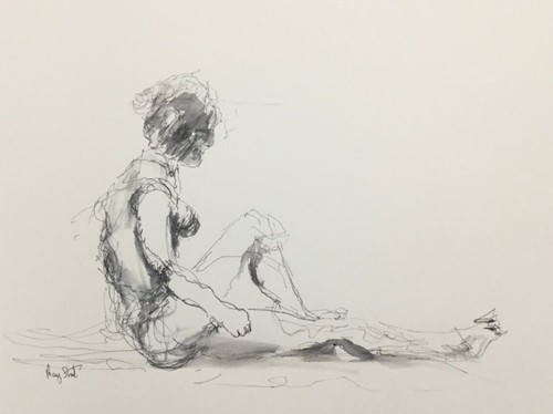 Original female sitting - original,