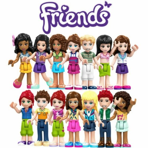 Lego friends minifigures livi - friends,