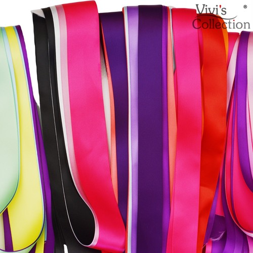 Satin ribbon job lot 20pcs - job,