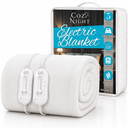 Heated blanket king size - king,