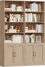 Bookcase Storage Cabinet Tall