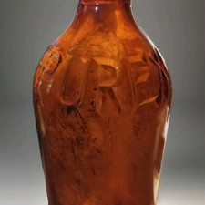 Amber Duraglass Purex Bottle