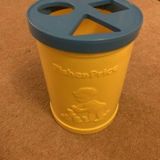 Fisher Price 1977 Blocks Learning Toy Vintage