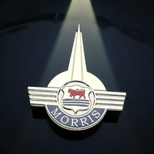 Morris pin badge - morris,