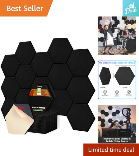 Elegant black hexagonal - elegant,