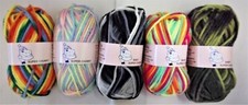 Woolyhippo Super Chunky Random Multi  Acrylic Yarn 100g Knitting Wool Crochet
