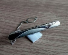 TIE CLIP 6CM - METALLIC (BRAND