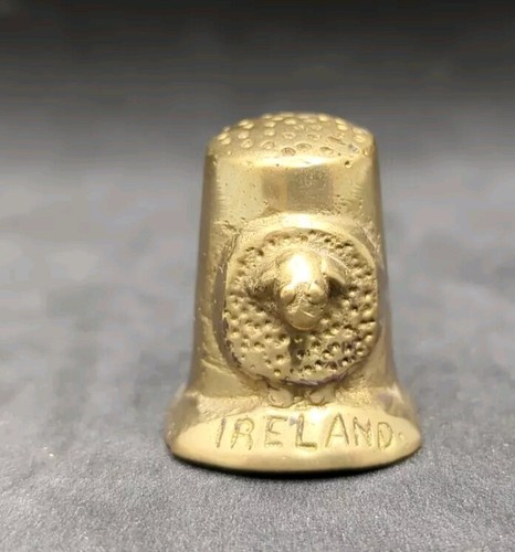 Brass decorative thimble - brass,