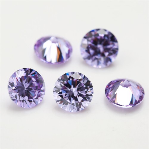 Lavender 13mm round brilliant - 13mm,